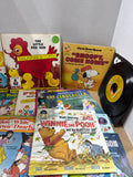 Lot Of Children’s Story Time Records And Books