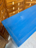 Blue Painted Bookcase