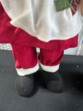 Standing Santa Claus & Mrs. Claus Plush Decor