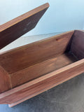 Rustic Primitive Style Tool Caddy Lidded Storage Box