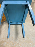 Lightweight Blue Painted Side Table