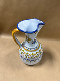 Hand Painted Water Pitcher From Spain