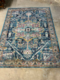 Kaleen Indoor/Outdoor Multicolor Carpet, 7' x 5'3"