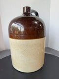 5 Gallon Two-Tone Vintage Stoneware Jug