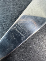 Reed & Barton Mirrorstele Dinner Knife with Sterling Silver Handle