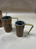 Copper And Brass Nesting Measuring Cups