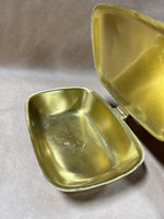Brass And Wood Silent Butler
