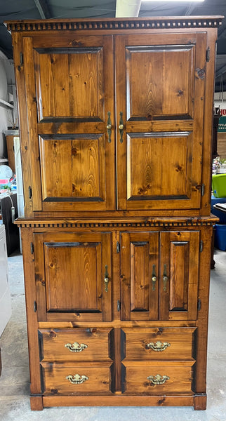 2 pc Wardrobe Cabinet***HEAVY ITEM***