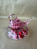 Art Glass Bird Figurine By Joe St. Claire