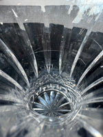 (C) Waterford Crystal Lismore Flared Vase AS IS (READ DESCRIPTION CAREFULLY)