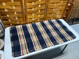 Woven Plaid Rug (D) 40"x23"