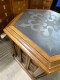 Hexagon End Table/Cabinet (A)