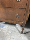 Unagusta Manufacturing Company Antique Petite Armoire/Dresser on Casters ***HEAVY ITEM***READ DETAILS ON PICK UP POLICY***