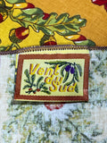 Vent du Sud Brown/Orange/Yellow Table Cloth 104" x 57"