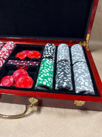 Poker Chip Set In Case