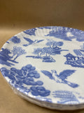 One Hundred 80 Degrees Blue And White Asian Inspired Melamine Plates - Sealed - Set Of 4 // 2 Available // PRICED INDIVIDUALLY