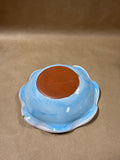 Studio Pottery Handpainted Floral Bowl - Signed
