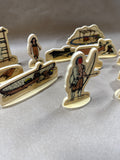 Powhatan Wooden Play Set In Tin - 14 Pieces
