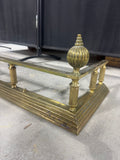 Brass Vintage Fireplace Fender