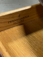 Pennsylvania House Oval Side Table with Drawer