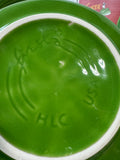 (E) Homer Laughlin Fiestaware 5-Piece Shamrock Place Setting in Box