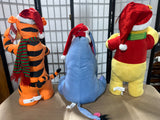 Winnie the Pooh Holiday Greeter Lot E,  3 pc, 22"-26"H.