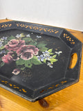 Rustic Metal Floral Tray