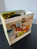 Lot of Assorted Children’s Story Books with 45 RPM Vinyl & Single Vinyl in Case