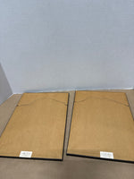 (A) Pair Of Commedia Dell’arte Theatre Style Framed Prints
