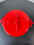 Dansk Købenstyle Red Enamel Dutch Oven