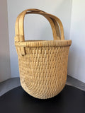 Woven Wicker Rice Basket