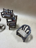 Miniature Outdoor Table And Chairs Set