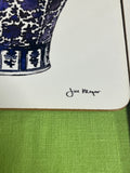 Jill Meyer Cala Home "Blue Delft Vases" Placemats, Set of 4