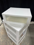 Sterilite 3-Drawer Plastic Storage Unit with 1 Drawer Stacking Addition