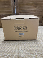 Southern Living At Home Tiny Bubbles Bowl, open box; 2 available, PRICED INDIVIDUALLY, $12 each