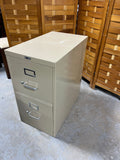 A- Filex Metal 2 Drawer File Cabinet