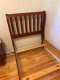 Vaughn Basset Twin Bed with Side Rails and Support Slats