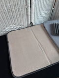 Pair Of Kitchen Drying Mats With Plastic Rack