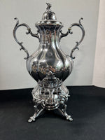 (A) Reed & Barton MCM Vintage Winthrop Silver Plate Samovar