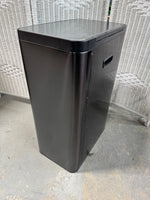 Kohler Black & Stainless Steel Trash Can with Foot Pedal