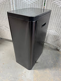 Kohler Black & Stainless Steel Trash Can with Foot Pedal