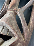 Kenyan Carved Wooden Tribal Mask