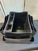 Staples The Desk Apprentice Black Plastic Swivel Desk Organizer