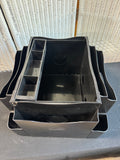 Staples The Desk Apprentice Black Plastic Swivel Desk Organizer