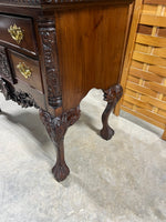 Antique Carved Low Boy