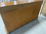 Oak Tone Console Cabinet, unbranded