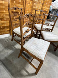 Set of 4 Dining Chairs, Unbranded