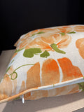 Pumpkin Pillow Case with Down Filled Pillow