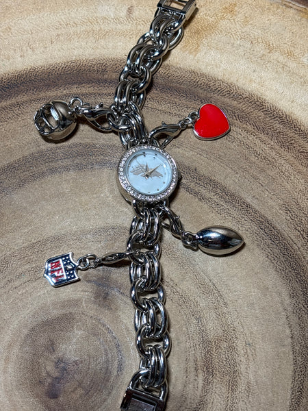 NFL Game Time Watch with Charms