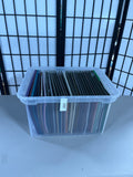 Bin of Crafting Paper/Card Stock (A) 20+ Packs of Paper